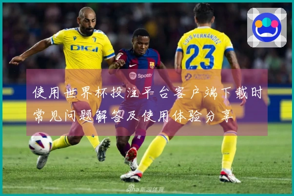 使用世界杯投注平台客户端下载时常见问题解答及使用体验分享