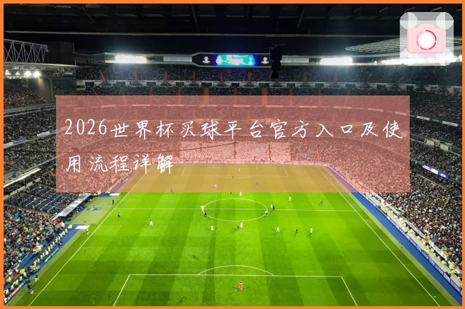 2026世界杯买球平台官方入口及使用流程详解